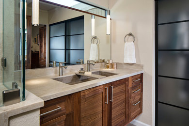Transitional bathroom photo in Sacramento