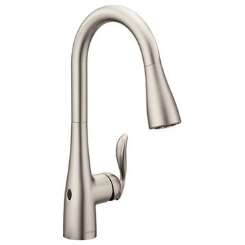 Moen One-Handle Pulldown Kitchen Faucet, Spot Resist Stainless
