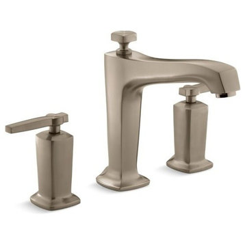 Kohler Margaux Deck-Mount Bath Faucet Trims, Vibrant Brushed Bronze