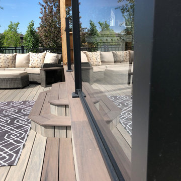 Composite Deck outside living space