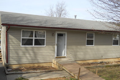Minimalist exterior home photo in Other