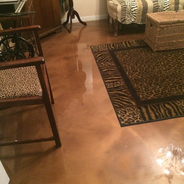 Shine On Metallic Floor Coating