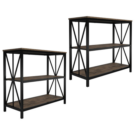 3-Tier Bookshelf Set