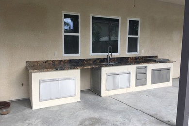 Inspiration for a timeless exterior home remodel in Other