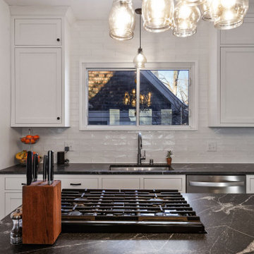 Black and White Kitchen Remodel