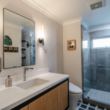 2025 - Transitional Hall Bath and Master Bath