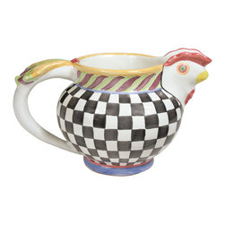 Piccadilly Chicken Pitcher | MacKenzie-Childs - Pitchers