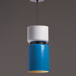Crater Blue Pendant - Voylite - Pendant Lighting