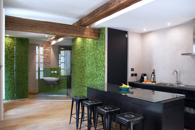 Kitchen - modern kitchen idea in Turin