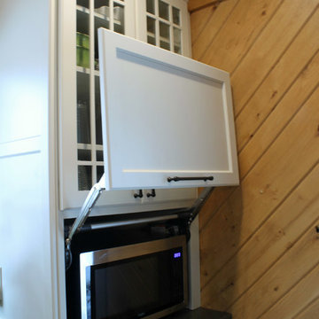 Turtle Lake Expanded Cabin Kitchen