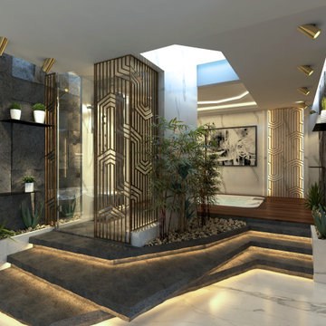 Geometrical Cosy Corner