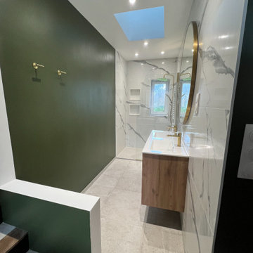 SDB Douche et WC