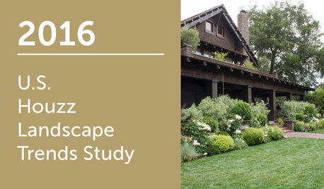 2016 U.S. Houzz Landscape Trends Study