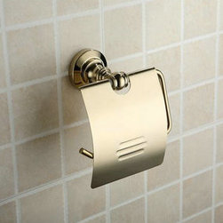 Antique Brass Ti-PVD Wall-mounted Toilet Roll Holder TGB1002 - Bathroom Accessories