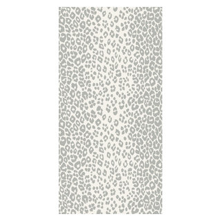 Schumacher Iconic Leopard Printed Wallpaper - Contemporary - Wallpaper - by  Schumacher