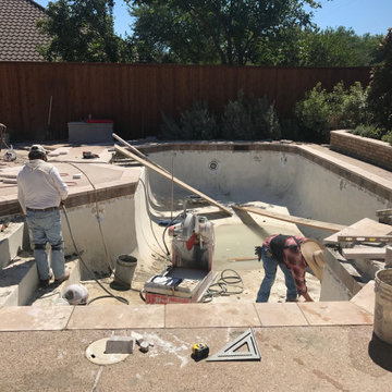 Travertine Coping