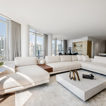 Dresden Modular Sectional and Liza Coffee Table