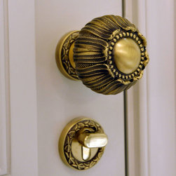House door hardware. Luxury series. - Doorknobs