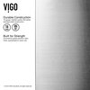VIGO All-In-One 29" Endicott Double Bowl Undermount Kitchen Sink Set