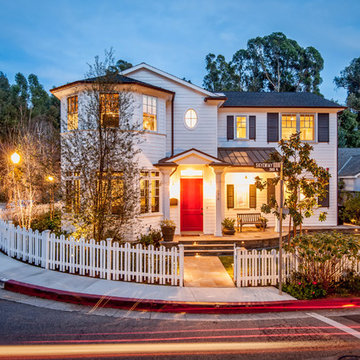 Brentwood, CA Traditional New England Custom Home