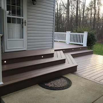 Multi Level PVC Deck