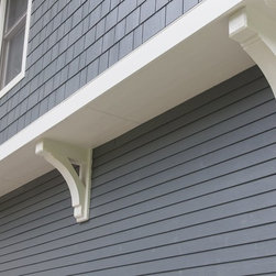 Fiber Cement Siding by James Hardie, Combination of Hardie Planks & Hardie Shing - Siding And Stone Veneer