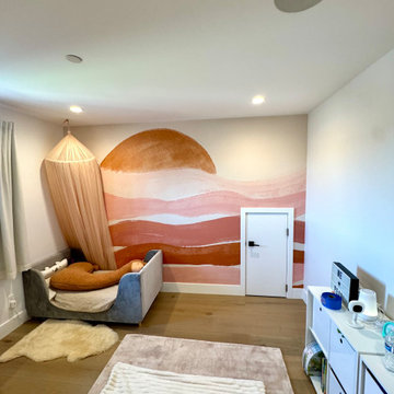 Nestig Mural Wallpaper Installation