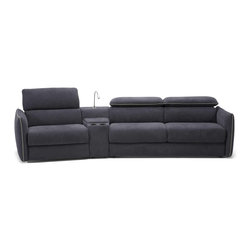 Tullio B995 Meraviglia Sectional Sofa by Natuzzi Editions - Sleeper Sofas