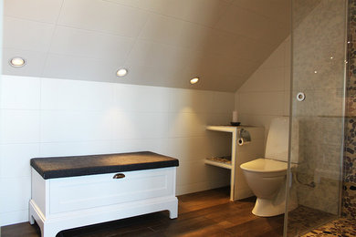 Scandinavian bathroom in Malmo.