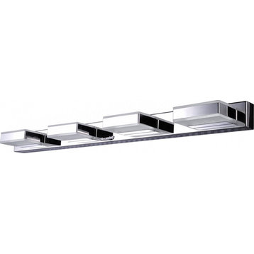 LED Wall Sconce, Stainless Steel/Acrylic