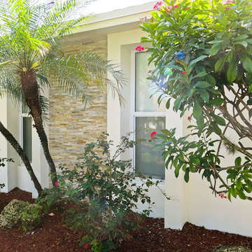Exterior with Gobi Unitek Natural Stone Panels