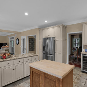 Leathered Blue Dunes Kitchen