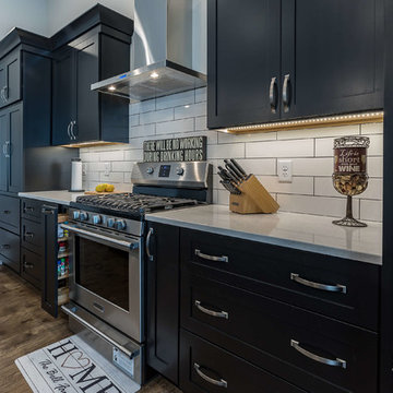 The cooking center has huge spaces for meal preparation
