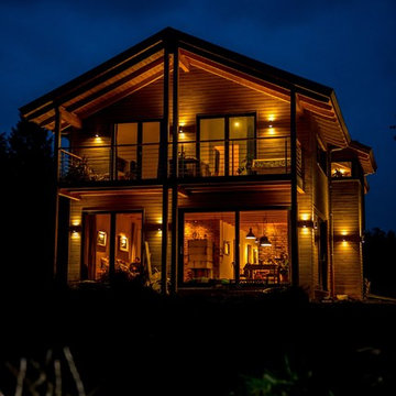 Modernes Landhaus in Holzbauweise