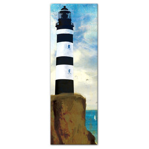 Black And White Lighthouse Wall Art Beach Style Prints And