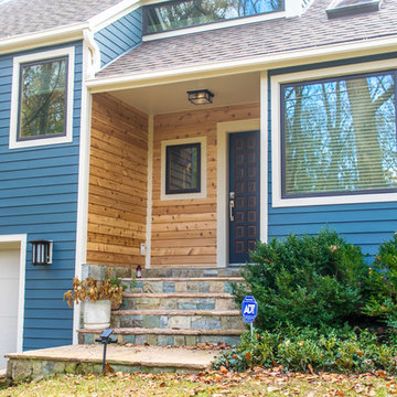 Northwest Washington James Hardie Siding and Marvin Window Installation