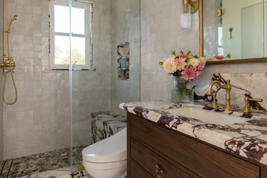 Inspiration for a bathroom remodel in Los Angeles