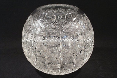 Traditional Cut Crystal Vase