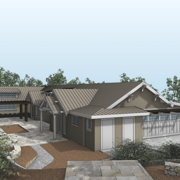 Straw Bale Zero Net Carbon Craftsman