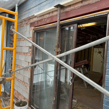 Masonry Exterior Door Alteration