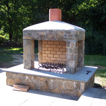 Get Cozy with a Patio Fireplace