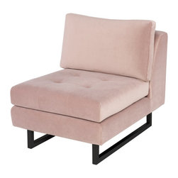 Nuevo - Blush & Black / Small - Armchairs And Accent Chairs