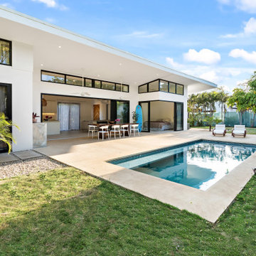 Luxury Pool House, Modern House, Remodeling Ideas