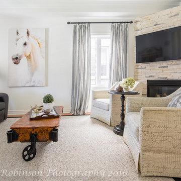 Vintage Rustic Living Room Photo-Shoot