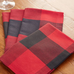 BUFFALO CHECK NAPKIN, SET OF 4 - Napkins