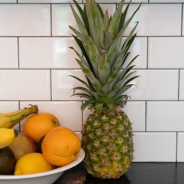 A Twist on the Classic Subway Tile Backsplash