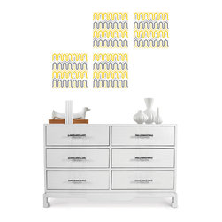 Aztec Diamond Blox by Jonathan Adler for WallPops - Artwork