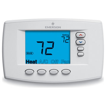 White-Rodgers 1F95EZ-0671 Universal 7-Day Programmable Thermostat - White