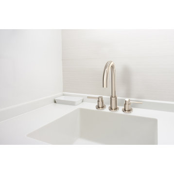 Motegi Two Handle Widespread Bathroom Faucet, Pvd Brushed Nickel