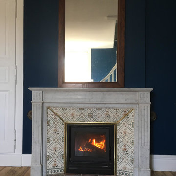 Cheminée en marbre